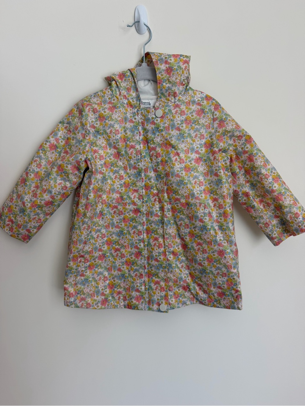 Bonpoint Floral Girls Raincoat